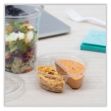 Dart Plastic Cup Insert, 3.5 oz, 3.6" Diameter x 1.3"h, Clear, 1,000/Carton (DCCPF35C2) Case of 1000