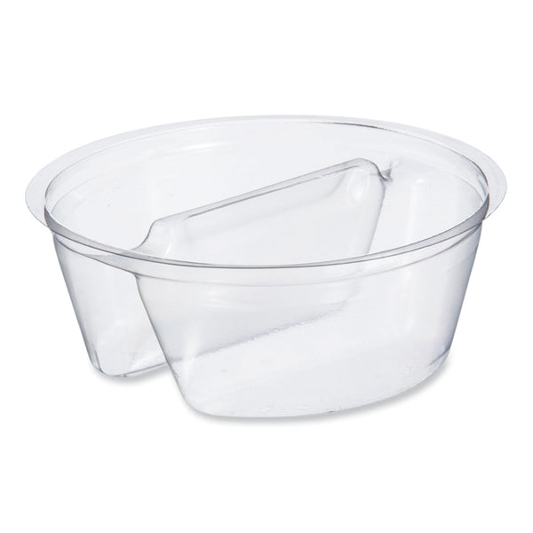 Dart Plastic Cup Insert, 3.5 oz, 3.6" Diameter x 1.3"h, Clear, 1,000/Carton (DCCPF35C2) Case of 1000