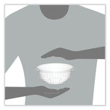 PresentaBowls Clear Bowls, 32 oz, Plastic, 63/Bag, 4 Bags/Carton, 252 Bowls/Carton (DCCPET32B) Case of 252