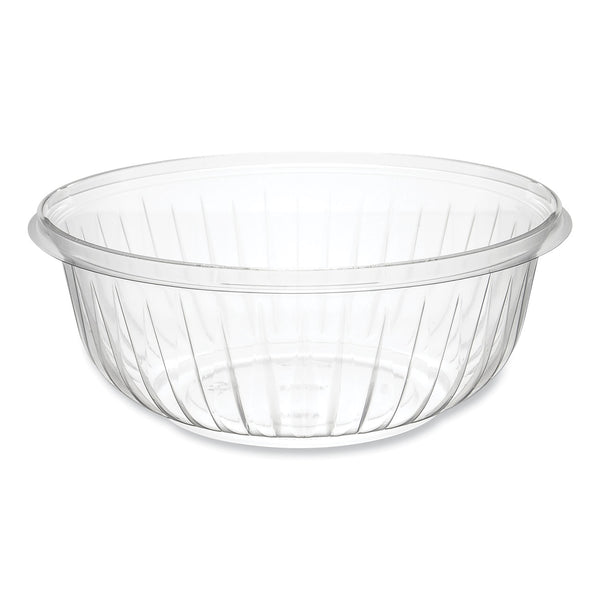 PresentaBowls Clear Bowls, 32 oz, Plastic, 63/Bag, 4 Bags/Carton, 252 Bowls/Carton (DCCPET32B) Case of 252