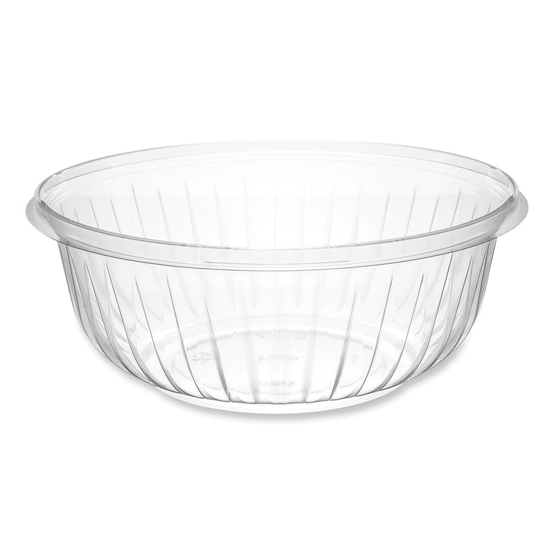 PresentaBowls Clear Bowls, 32 oz, Plastic, 63/Bag, 4 Bags/Carton, 252 Bowls/Carton (DCCPET32B) Case of 252
