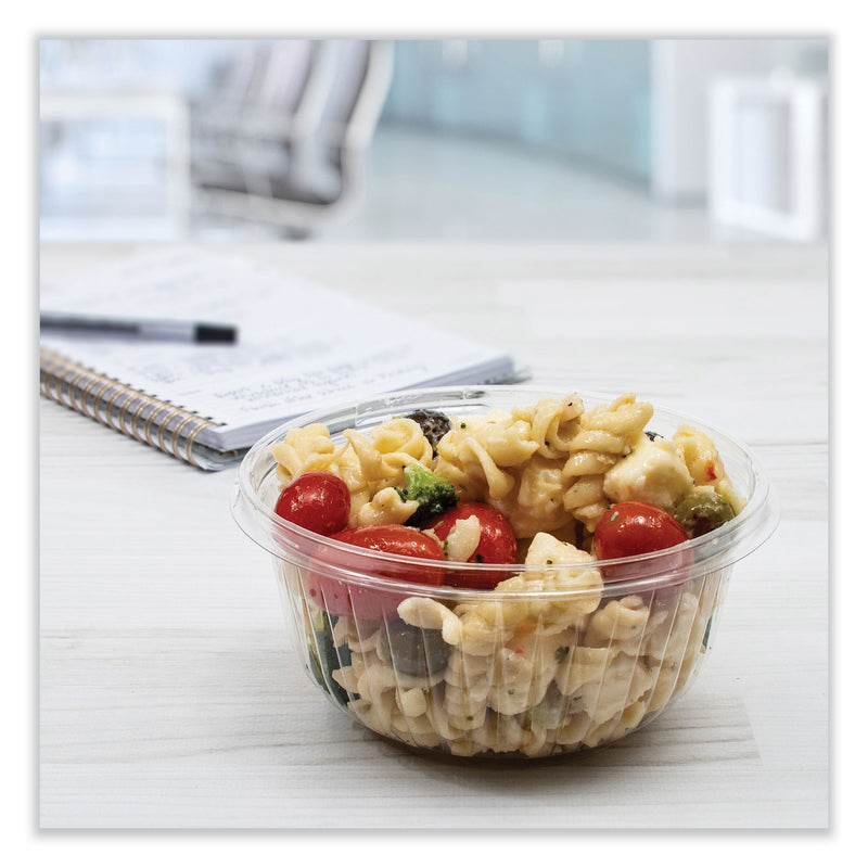 PresentaBowls Clear Bowls, 16 oz, Plastic, 63/Bag, 504/Carton (DCCPET16B) Case of 504