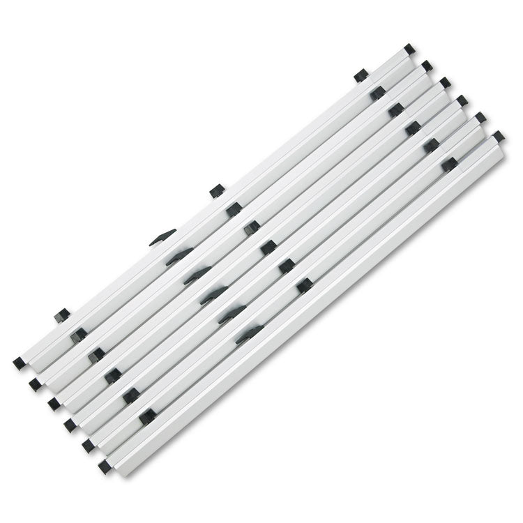 Safco® Sheet File Hanging Clamps, 100 Sheets Per Clamp, 36" Length, 6/Carton (SAF50046) Case of 6