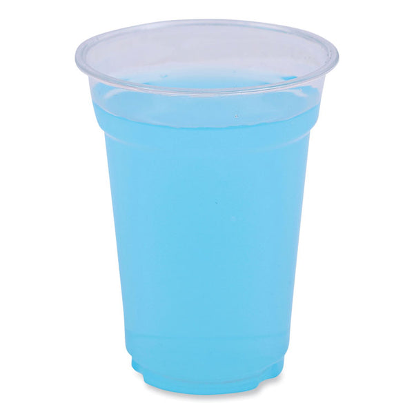 Boardwalk® Clear Plastic Cold Cups, 9 oz, PET, 50 Cups/Sleeve, 20 Sleeves/Carton (BWKPET9) Case of 1000