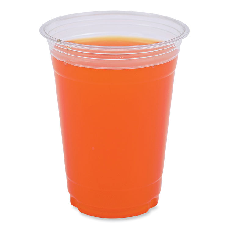 Boardwalk® Clear Plastic Cold Cups, 16 oz, PET, 50 Cups/Sleeve, 20 Sleeves/Carton (BWKPET16)