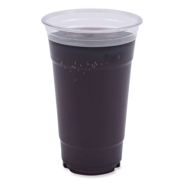 Boardwalk® Clear Plastic Cold Cups, 24 oz, PET, 50 Cups/Sleeve, 12 Sleeves/Carton (BWKPET24)