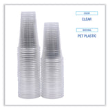 Boardwalk® Clear Plastic Cold Cups, 24 oz, PET, 50 Cups/Sleeve, 12 Sleeves/Carton (BWKPET24)