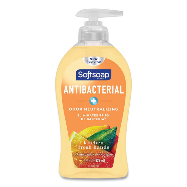 Softsoap® Antibacterial Hand Soap, Citrus, 11.25 oz Pump Bottle, 6/Carton (CPC45096)