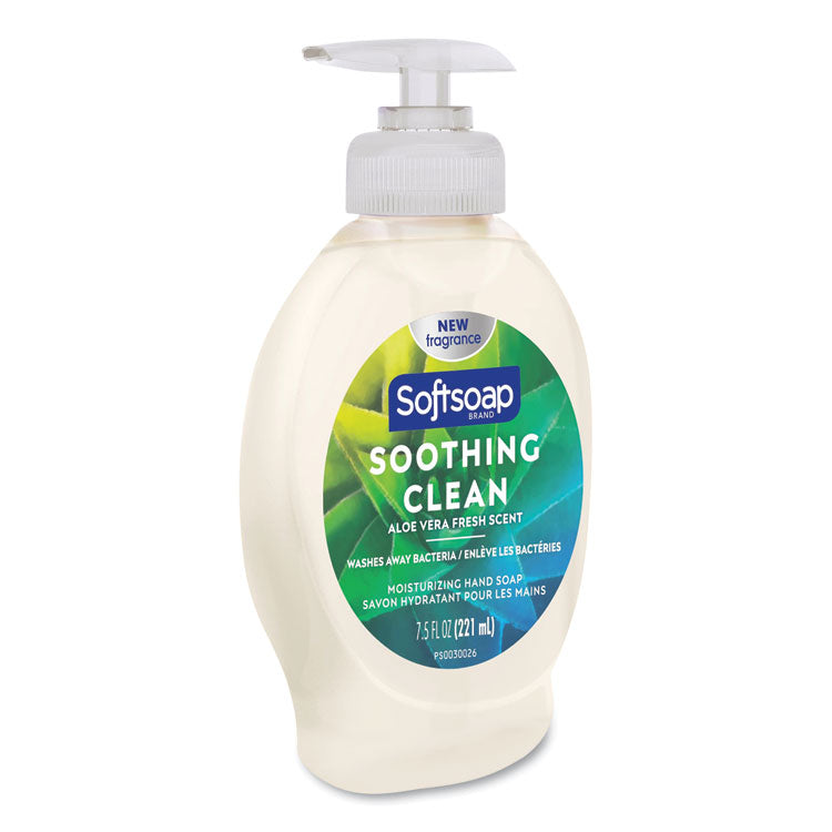 Softsoap® Liquid Hand Soap Pump with Aloe, Clean Fresh 7.5 oz Bottle (CPC45634EA) Each