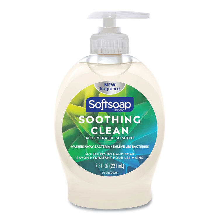 Softsoap® Liquid Hand Soap Pump with Aloe, Clean Fresh 7.5 oz Bottle (CPC45634EA) Each