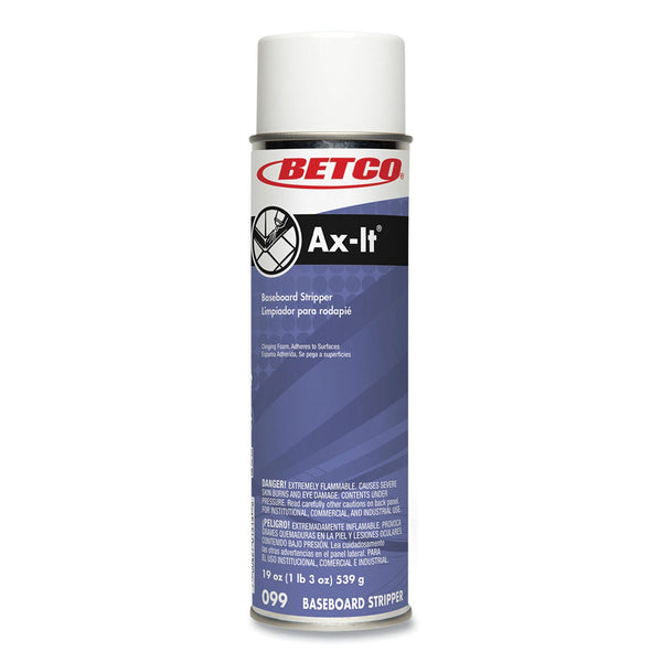 Betco® Ax-It Aerosol Baseboard Stripper, Sassafras Scent, 19 oz Aerosol Spray, 12/Carton (BET0992300CT) Case of 12