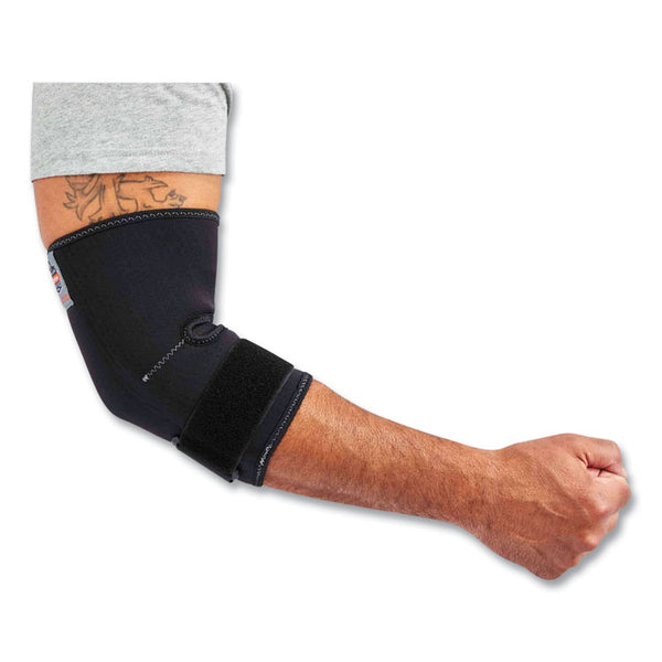 ergodyne® ProFlex 655 Compression Arm Sleeve with Strap, Medium, Black, Ships in 1-3 Business Days (EGO16583) Each
