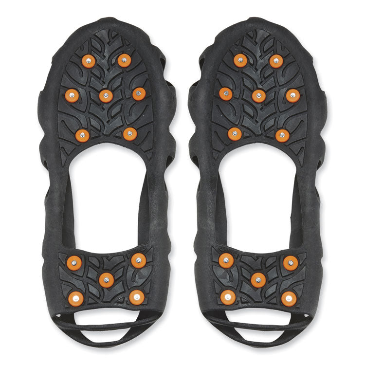 ergodyne® Trex 6304 One-Piece Step-In Full Coverage Ice Cleats, Small, Black, Pair, Ships in 1-3 Business Days (EGO16782) 1 Pair