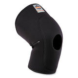 ergodyne® ProFlex 615 Open Patella Anterior Pad Knee Sleeve, Small, Black, Ships in 1-3 Business Days (EGO16532) Each