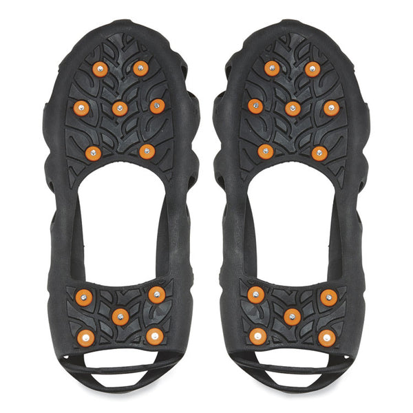 ergodyne® Trex 6304 One-Piece Step-In Full Coverage Ice Cleats, X-Large, Black, Pair, Ships in 1-3 Business Days (EGO16785) 1 Pair