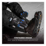 ergodyne® Trex 6304 One-Piece Step-In Full Coverage Ice Cleats, Small, Black, Pair, Ships in 1-3 Business Days (EGO16782) 1 Pair