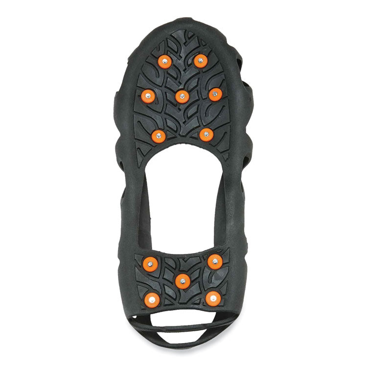 ergodyne® Trex 6304 One-Piece Step-In Full Coverage Ice Cleats, Small, Black, Pair, Ships in 1-3 Business Days (EGO16782) 1 Pair