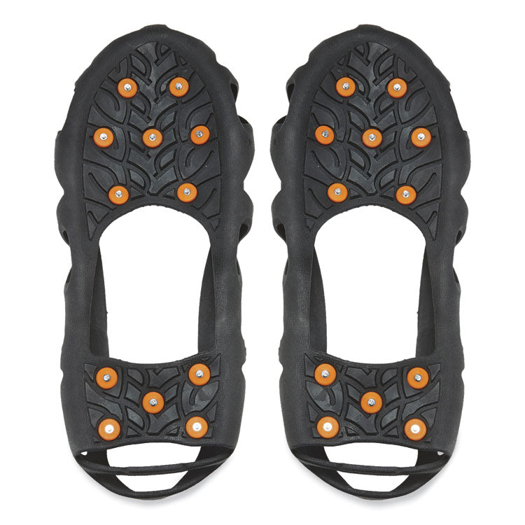 ergodyne® Trex 6304 One-Piece Step-In Full Coverage Ice Cleats, Medium, Black, Pair, Ships in 1-3 Business Days (EGO16783) 1 Pair