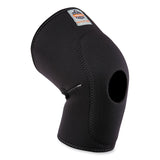 ergodyne® ProFlex 615 Open Patella Anterior Pad Knee Sleeve, Large, Black, Ships in 1-3 Business Days (EGO16534) Each
