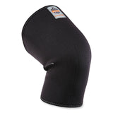 ergodyne® ProFlex 600 Neoprene Single Layer Knee Sleeve, X-Large, Black, Ships in 1-3 Business Days (EGO16505) Each