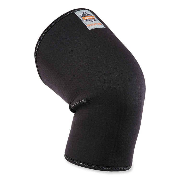 ergodyne® ProFlex 600 Neoprene Single Layer Knee Sleeve, X-Large, Black, Ships in 1-3 Business Days (EGO16505) Each