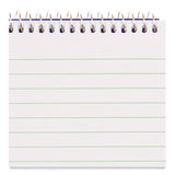 Blueline® Reporters Note Pad, Medium/College Rule, Blue Cover, 80 White 4 x 8 Sheets (REDAT8B)