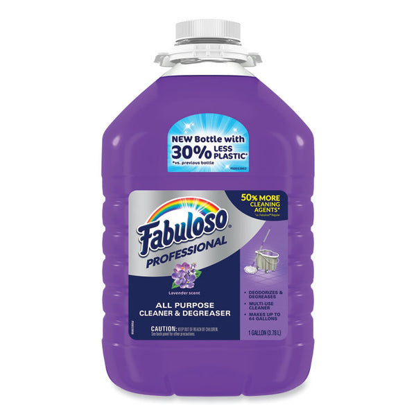 Fabuloso® All-Purpose Cleaner, Lavender Scent, 1 gal Bottle, 4/Carton (CPC05253)