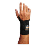 ergodyne® ProFlex 4000 Single Strap Wrist Support, Small, Fits Right Hand, Black, Ships in 1-3 Business Days (EGO70002)