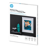 HP Premium Plus Photo Paper, 11.5 mil, 8.5 x 11, Glossy White, 50/Pack (HEWCR664A)