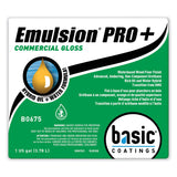 Betco® Emulsion Pro+ Floor Finish and Sealer, 1 gal Bottle, 4/Carton (BETB06754312) Case of 4