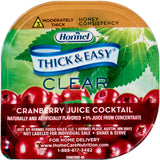 Thick & Easy® Thickened Beverage 4 oz. Portion Cup Cranberry Juice Cocktail Flavor Liquid IDDSI Level 3 Moderately Thick/Liquidized (690738_CS) 24/CS