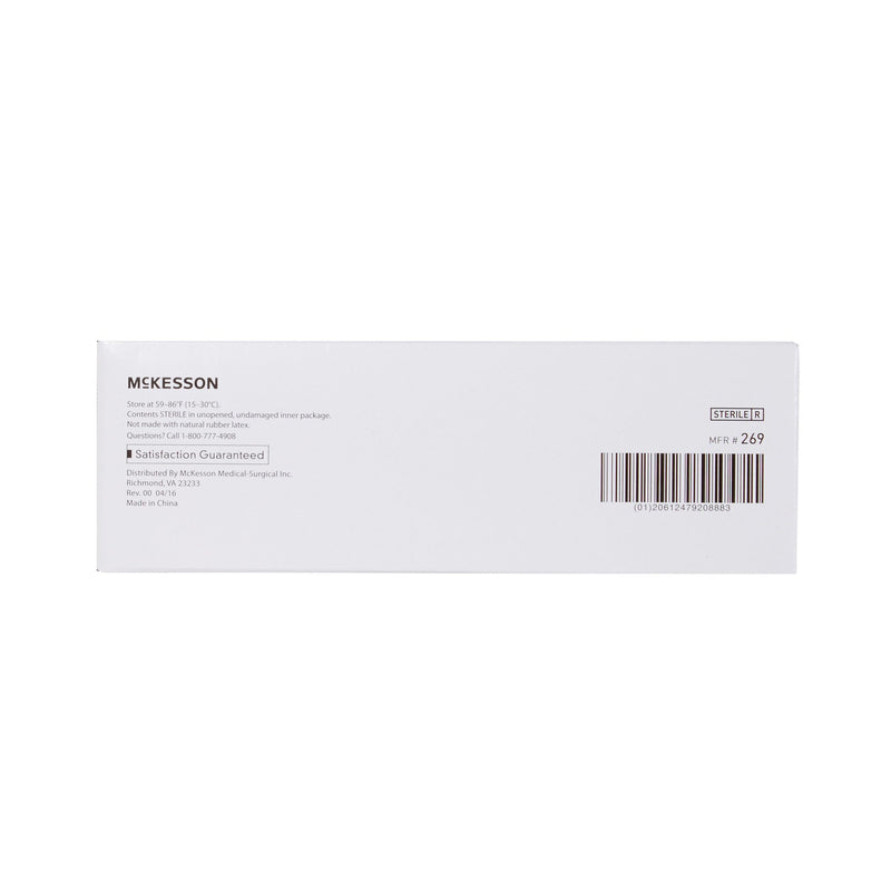 McKesson Antiseptic Skin Towelette Individual Packet Unscented 100 Count (865276_CS) 1000/CS