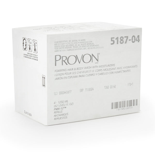 PROVON® Shampoo and Body Wash 1250 mL Dispenser Refill Bottle Cucumber Melon Scent (1165673_CS) 4/CS
