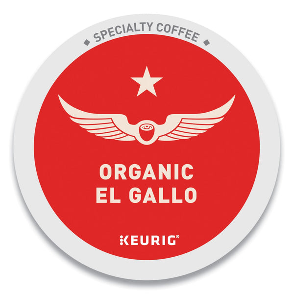 Intelligentsia El Gallo Organic Coffee K-Cups, Light Roast, 20/Box (GMT0154) Box of 20