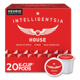 Intelligentsia House Blend Coffee K-Cups, Light Roast, 20/Box (GMT0153) Box of 20