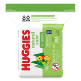 Huggies® Natural Care Sensitive Baby Wipes, 1-Ply, 3.88 x 6.6, Unscented, White, 184/Pack, 3 Packs/Carton (KCM31816) Case of 552