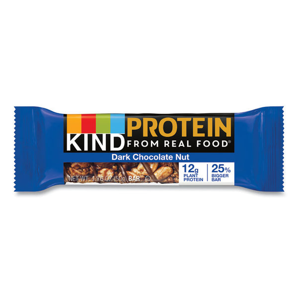KIND Protein Bars, Double Dark Chocolate, 1.76 oz, 12/Pack (KND26036)