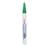 uni®-Paint Permanent Marker, Fine Bullet Tip, Green (UBC63704) Each