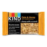 KIND Healthy Grains Bar, Oats and Honey with Toasted Coconut, 1.2 oz, 12/Box (KND18080)