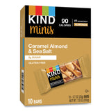 KIND Minis, Caramel Almond Nuts/Sea Salt, 0.7 oz, 10/Pack (KND27960)