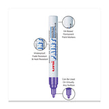 uni®-Paint Permanent Marker, Medium Bullet Tip, Violet (UBC63606) Each