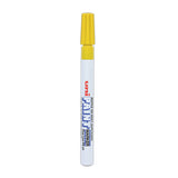 uni®-Paint Permanent Marker, Fine Bullet Tip, Yellow (UBC63705) Each