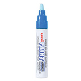 uni®-Paint Permanent Marker, Broad Chisel Tip, Blue (UBC63733) Each