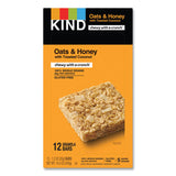 KIND Healthy Grains Bar, Oats and Honey with Toasted Coconut, 1.2 oz, 12/Box (KND18080)