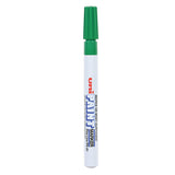 uni®-Paint Permanent Marker, Fine Bullet Tip, Green (UBC63704) Each