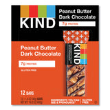 KIND Plus Nutrition Boost Bar, Peanut Butter Dark Chocolate/Protein, 1.4 oz, 12/Box (KND17256)