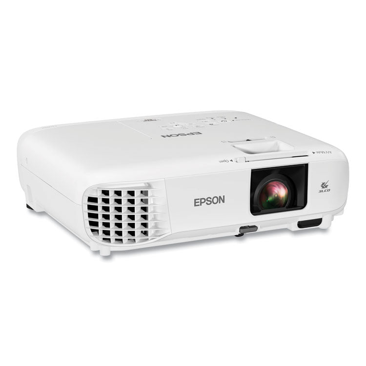 Epson® PowerLite X49 3LCD XGA Classroom Projector, 3,600 lm, 1024 x 768 Pixels, 1.2x Zoom (EPSV11H982020)
