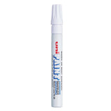 uni®-Paint Permanent Marker, Medium Bullet Tip, White (UBC63613) Each