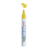 uni®-Paint Permanent Marker, Medium Bullet Tip, Yellow (UBC63605) Each