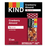 KIND Plus Nutrition Boost Bar, Cranberry Almond and Antioxidants, 1.4 oz, 12/Box (KND17211)